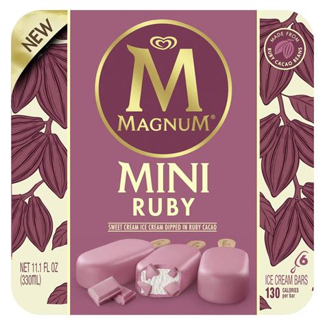 REVIEW: Magnum Mini Ruby Ice Cream Bars .